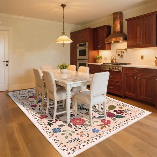 5x7 Washable Area Rugs for Living Room Soft Carpet - Image 4