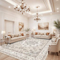 Washable Large 12x14 Area Rug: Farmhouse Rugs by HYHAOYUNLAI