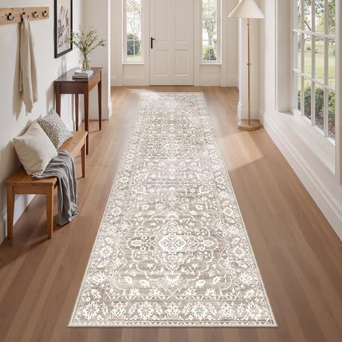 Soalmost 2.5'x8' Runner Rugs for Hallway, Washable Kitchen Runner Rug - Image 2