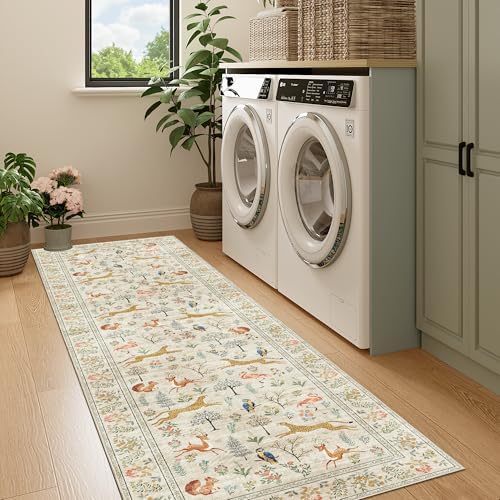 DUKINO 2x7 Runner Rug for Hallway, Washable Kitchen Rugs Non Slip - Image 7