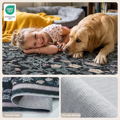 Puino 2x4 Washable Area Rug - Image 6