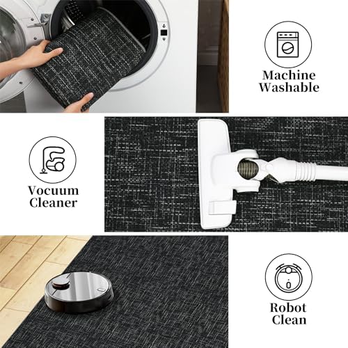 Garvee Washable Rugs 8x10 Solid Color Area Rugs - Image 5