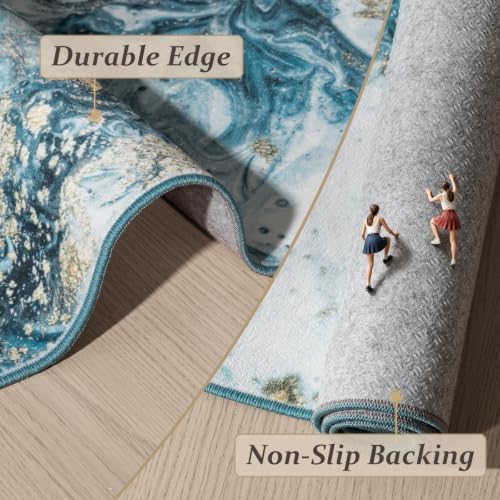 GEMBED Washable Non Slip Non Shedding Area Rug - Image 4