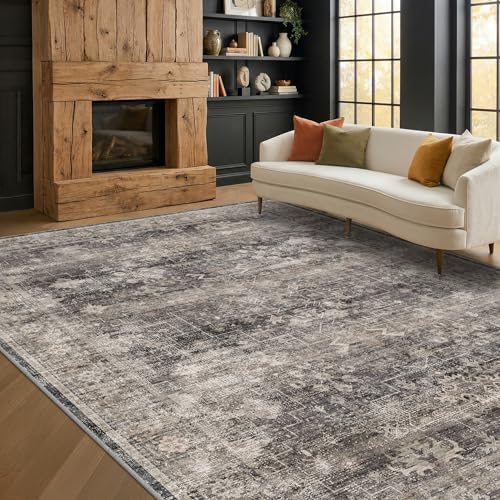 Farmhouse Charcoal Stone 6x9 Rug - Image 6