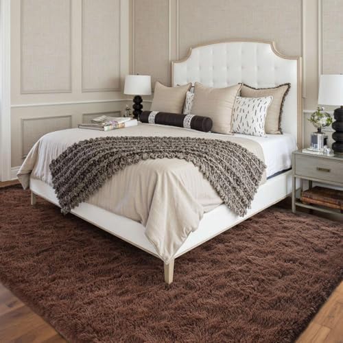 FinRèc Home 6x9 Non-Slip Fluffy Area Rugs - Image 2