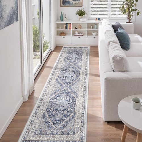 zesthome 2x7 Runner Rug Non Slip, Washable Hallway Runner Rug by Zesthome