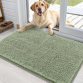 OLANLY Dog Door Mat for Muddy Paws 35x24, Super Absorbent Chenille Mud Mat by OLANLY