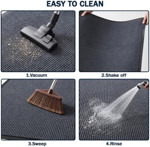 LeapYouth Extra Large Commercial Floor Mat, Absorbent Dirt Trapper - Image 3