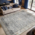 Keen Home Design Vintage Washable Area Rug, Non-Slip Low Pile by KeenHomeDesign