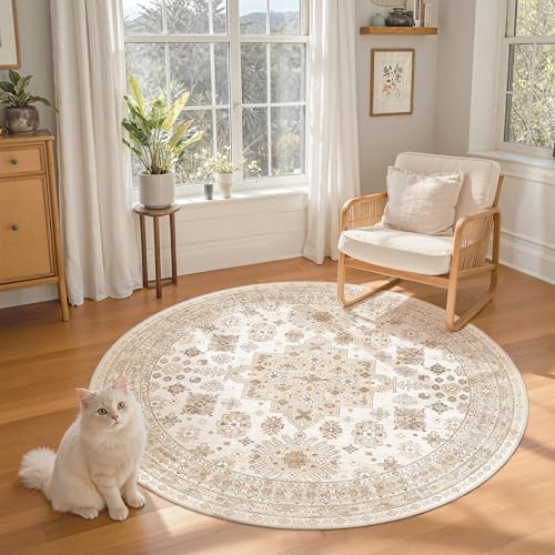 zesthome Round Rug 6ft, Circle Rug - Image 3