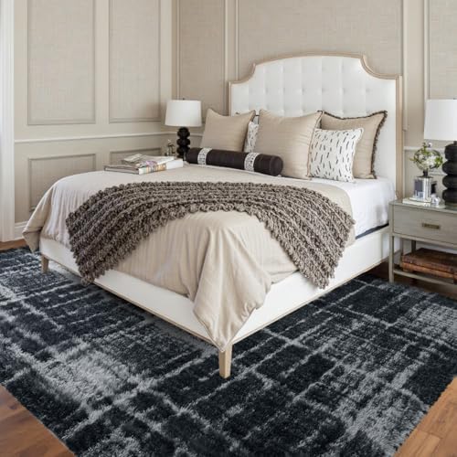 9x12 Non-Slip Fluffy Area Rugs For Living Room - Image 2