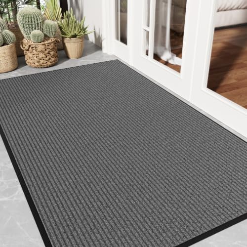 Front Door Mat, Non-Slip Heavy Duty Indoor Outdoor Doormat by EZ2LIVE