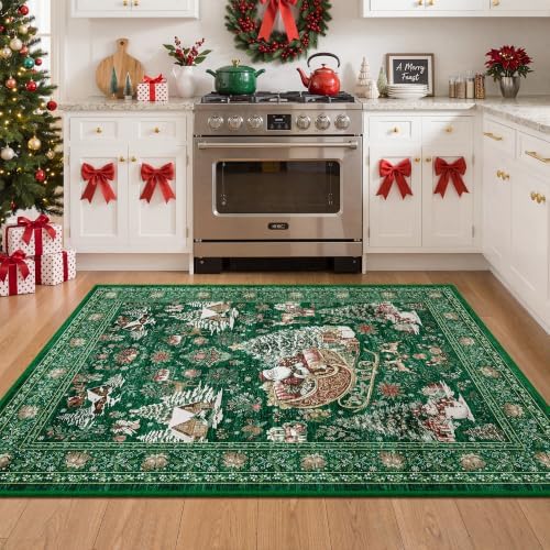 zesthome 3x5 Christmas Kitchen Rugs - Image 3