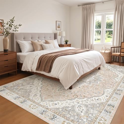 befbee 6x9 Washable Area Rug, Non Slip Rug - Image 7