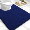 OLANLY Toilet Rugs U-Shaped 24x20, Soft Absorbent Chenille Contour Rugs by OLANLY