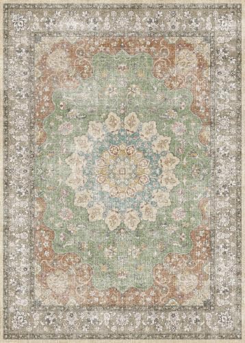 Hallway Runner Rug 2'6x12 Washable: Vintage Rug by RUUGME