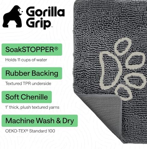 GORILLA GRIP SoakSTOPPER Indoor Door Mat - Image 3