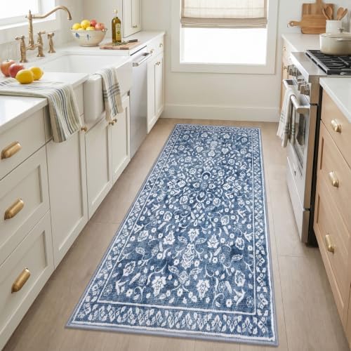 Washable Vintage 3x6 Runner Rug Non Slip Runners - Image 2