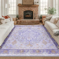 RELEANY Washable Area Rug, Square 8'x8' by RELEANY