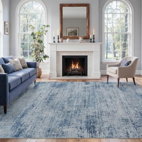 4x6 Ft Abstract Washable Area Rugs - Image 3
