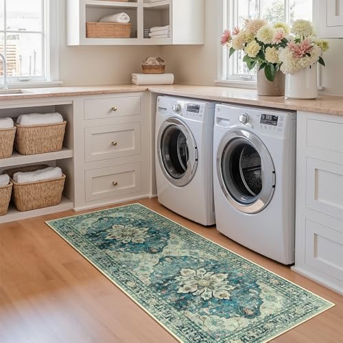 RELEANY Washable Area Rug, Runner 2'x5' - Image 3