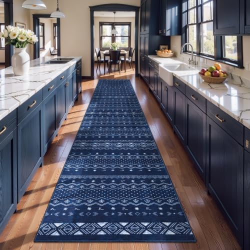 SERISSA 2x14 Washable Non-Slip Boho Runner Rug - Image 2