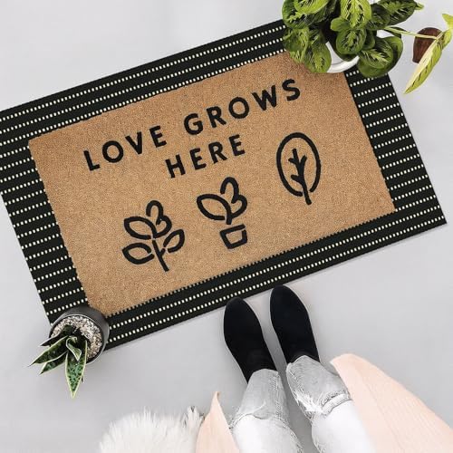 EARTHALL Washable Entryway Rug, Non Slip Doormat, 2x3 Ft - Image 6