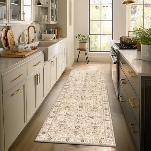 Machine Washable Hallway Runner Rug: 2'x6' Kitchen Rugs by NoiFamo