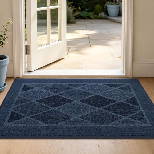BEQHAUSE Dirt Trapper Door Mats 24" x 36", Non-Slip Washable by BEQHAUSE