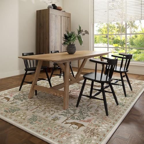 Washable Living Room Area Rug: 8x10 Rugs - Image 6