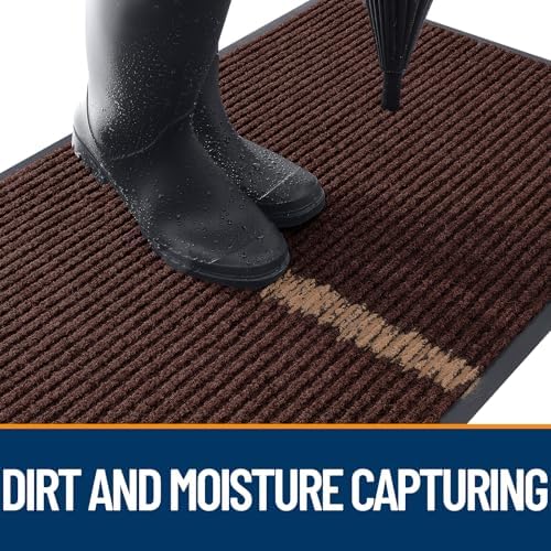 OLANLY Front Door Mat 71x47, Waterproof Heavy-Duty Indoor Outdoor Doormat - Image 5