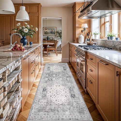 4x8 Halway Washable Runner Rug by RUUGME