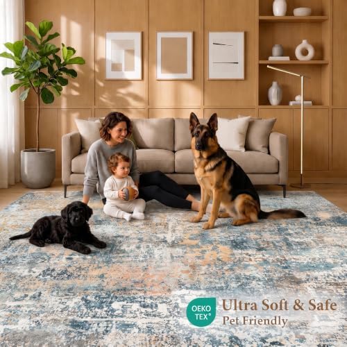 Small Washable Area Rug 2x3, Soft Non Slip Entryway Rug - Image 3