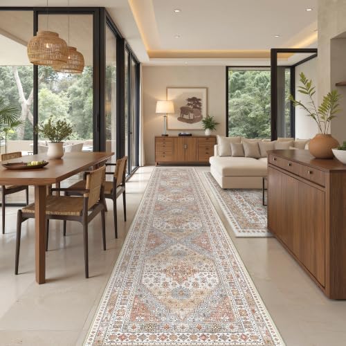 Washable Runner Rug 2.5x16, Non-Slip Long Kitchen Rugs - Image 3