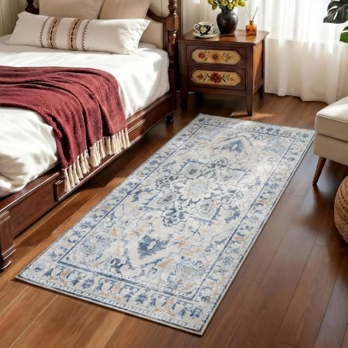 Joydeco Washable 2x5 Hallway Runner Rug Vintage - Image 3