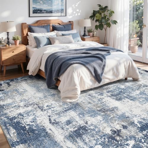 6x9 Ft Abstract Washable Area Rugs - Image 4