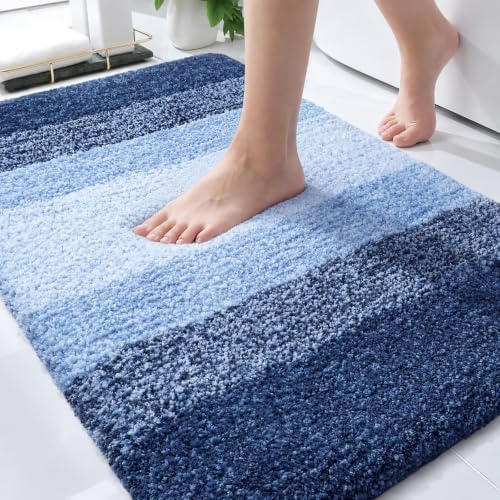 OLANLY Bathroom Rugs Mat 36x24, Extra Soft Absorbent Microfiber Bath Rugs by OLANLY