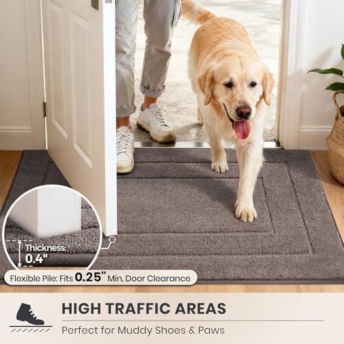PURRUGS Dirt Trapping Door Mat Indoor Entrance - Image 6