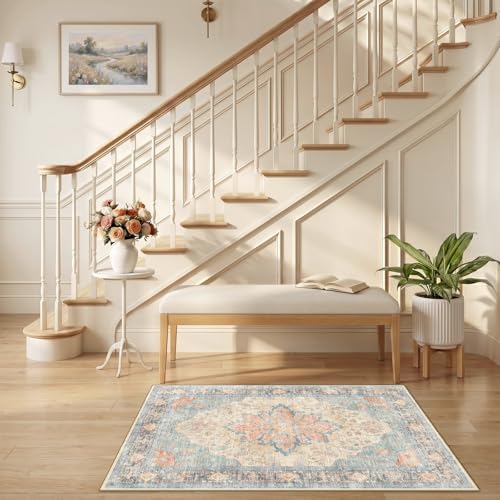 RELEANY Washable Area Rug, Small 2'6"x4' - Image 2