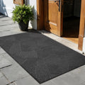 Heavy Duty Front Door Mat Indoor Outdoor, 4′ x 6′ Floor Mat by BelleCosy