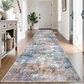IOHOUZE Abstract Runner Rug 3x14 Ft Long Washable Runners by iOhouze