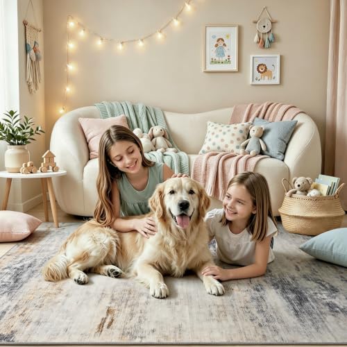 Toneed Washable 5x8 Area Rug - Image 4