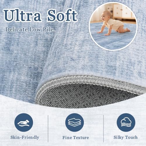 Tosuoka Washable Rugs 5x7 Area Rugs - Image 4