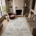 Machine Washable Rugs for Living Room: 5x7 Area Rugs for Bedroom by NoiFamo
