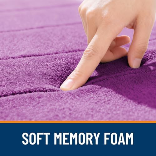 OLANLY Memory Foam Long Bathroom Rugs Runner 47x17, Super Soft Absorbent - Image 5