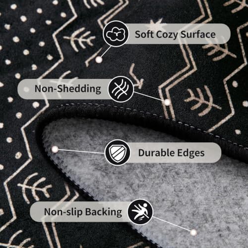 SERISSA 2x3 Washable Non-Slip Boho Area Rugs - Image 4