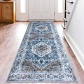 KOZYFLY Runners for Hallways 2.6x8 Ft Washable Kitchen Runner Rug Boho Runner by KOZYFLY