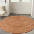 Nourison Home Nourison Essentials Rust 4' x Round Area Rug by NourisonHome