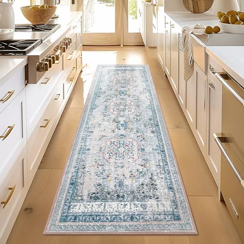 Ashler Boho Runner Rugs, Area Rugs 2x6 Vintage Rug - Image 3