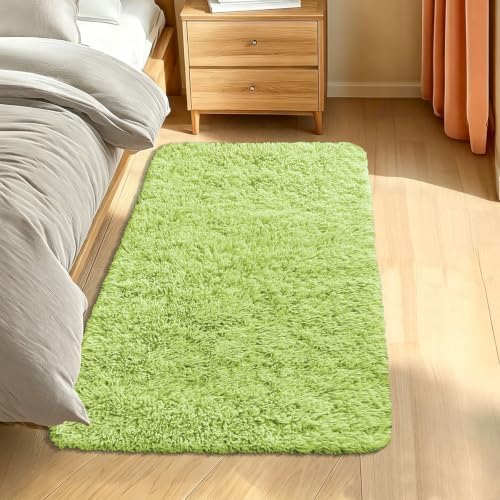 Smiry Area Rugs for Living Room Bedroom 2x4 ft, Fluffy Washable Carpet by Smiry